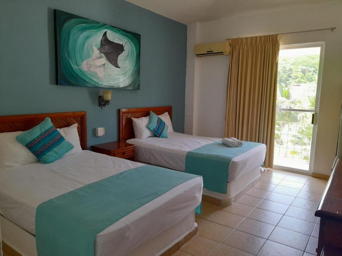 Hotel Arenas Del Pacifico Santa Cruz Huatulco Exteriör bild